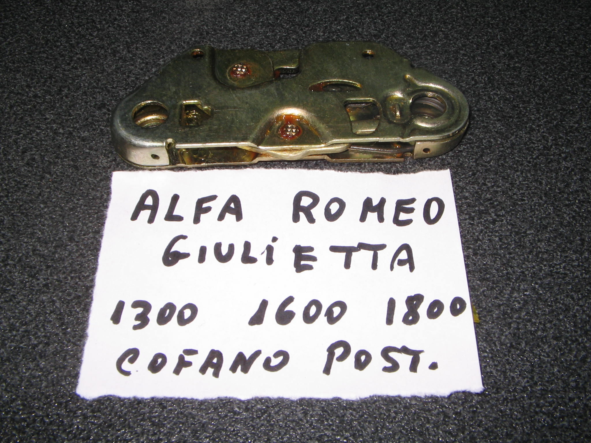 ALFA ROMEO GIULIETTA COFANO POST.     N.1201